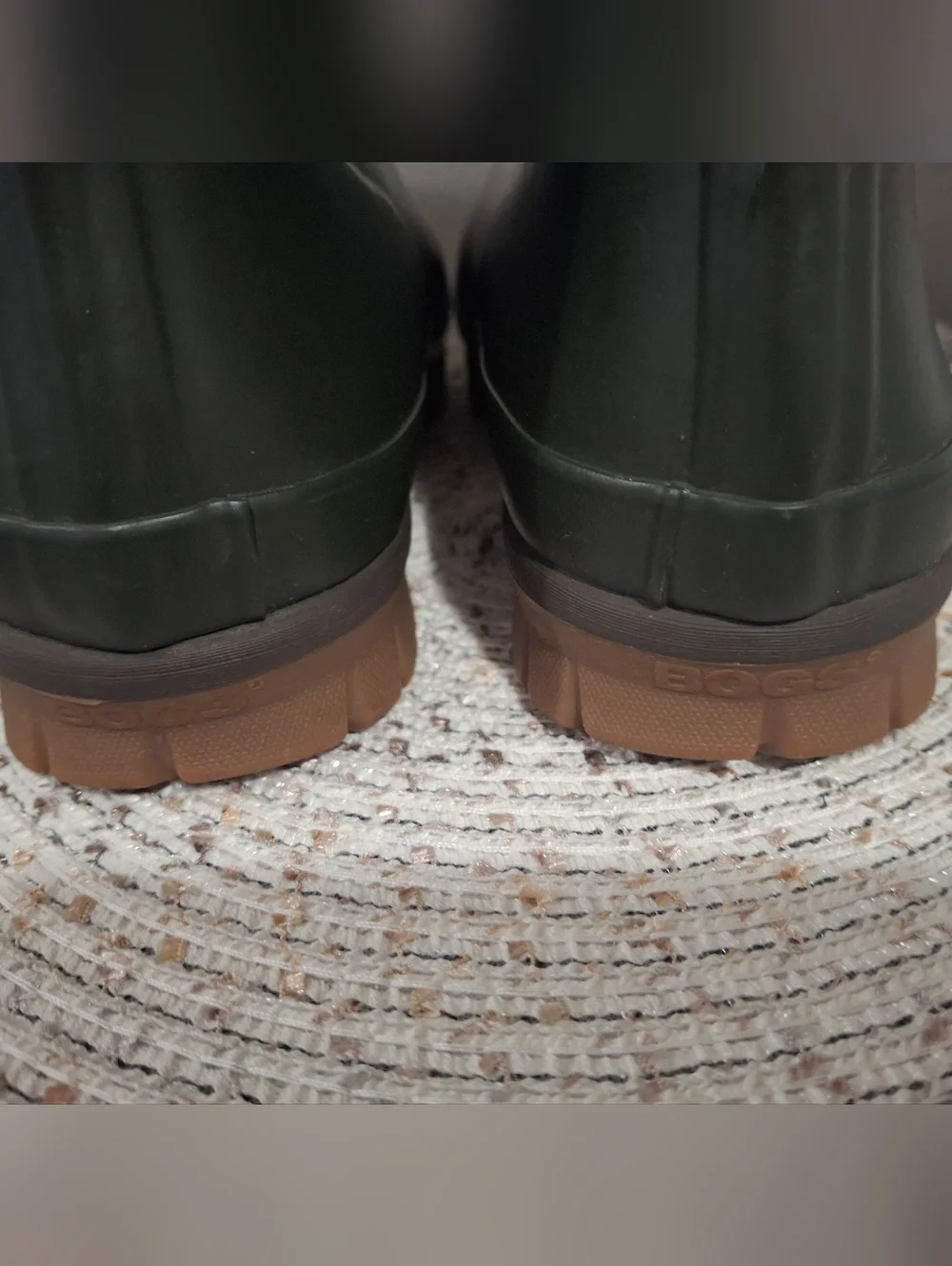 Bogs Women's Amanda Green Lace-Up Waterproof  Boots Size 8.